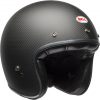 Stock image of Bell Custom 500 Carbon Motorcycle Open Face and 3/4 Helmet Matte Black product