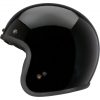 Stock image of Bell Custom 500 Motorcycle Open Face and 3/4 Helmet Gloss Black product