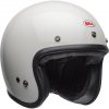 Stock image of Bell Custom 500 Motorcycle Open Face and 3/4 Helmet Gloss Vintage White product