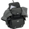 Stock image of SADDLEMEN BR3400EX Combination Backrest, Backseat, and Sissy Bar Bag product