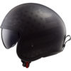 Stock image of LS2 Helmets Spitfire Black Flag Motorcycle Open Face & 3/4 Helmet product
