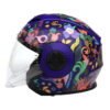 Stock image of LS2 Helmets Verso Flora Brasil Motorcycle Open Face & 3/4 Helmet product