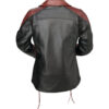 Stock image of Z1R Women's Combiner Leather Jacket product