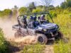 Stock image of 2025 Honda Pioneer 10006 Deluxe Crew TrueTimber Atera Camo product