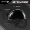 Stock image of Highway 21 .357 Solid Half Helmet product