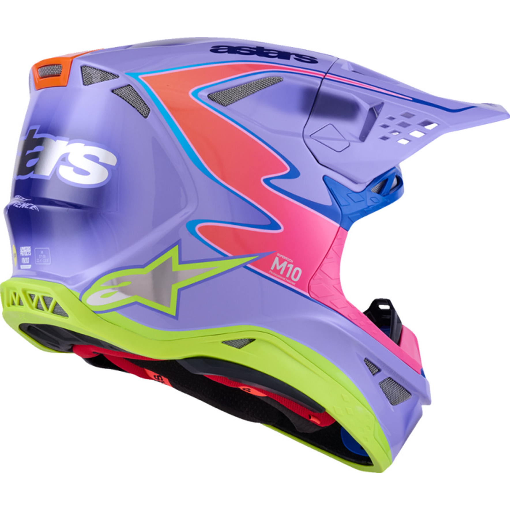 Alpinestars Supertech M10 Jett Lawrence R01 Helmet Alpinestars Supertech M10 Jett Lawrence R01 Helmet - Image 4