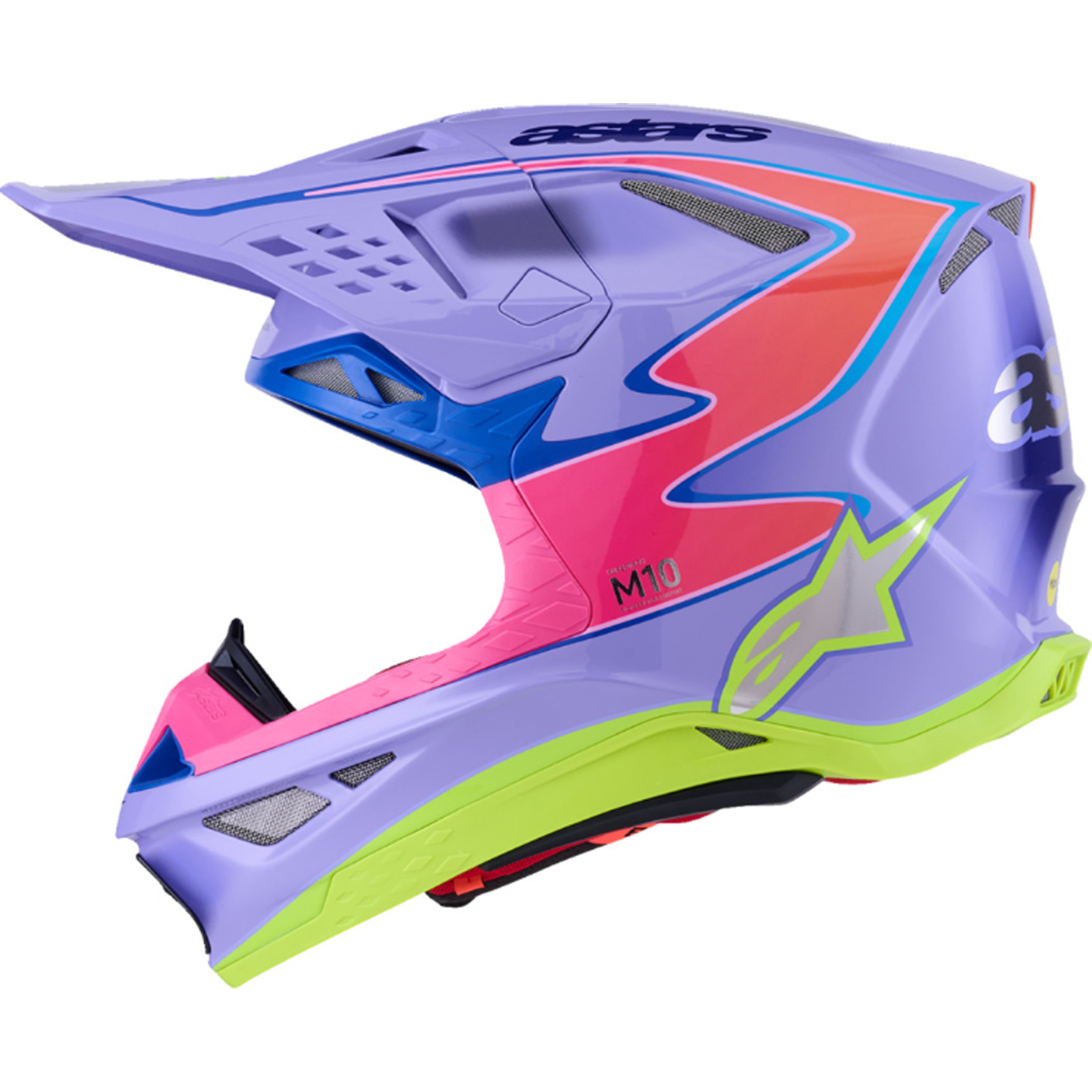Alpinestars Supertech M10 Jett Lawrence R01 Helmet Alpinestars Supertech M10 Jett Lawrence R01 Helmet - Image 6