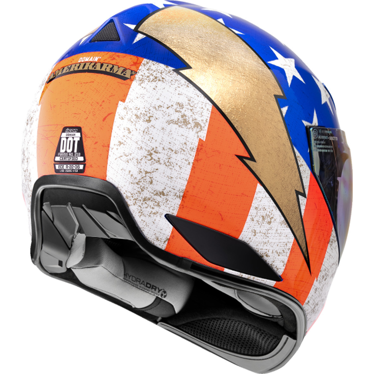 ICON Domain Amerikarma Helmet ICON Domain Amerikarma Helmet - Image 2