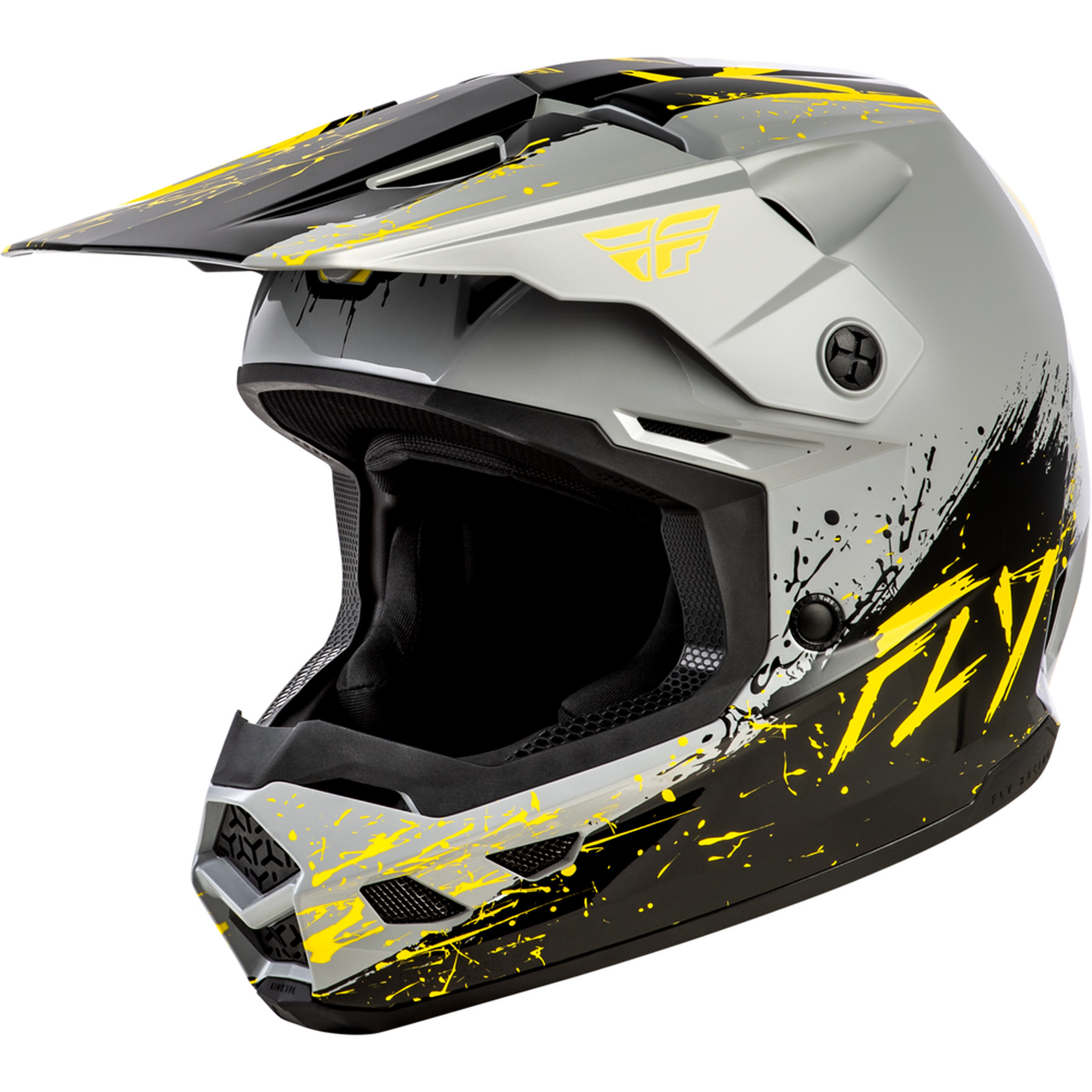 Fly Racing Youth Kinetic Drip Helmet Fly Racing Youth Kinetic Drip Helmet