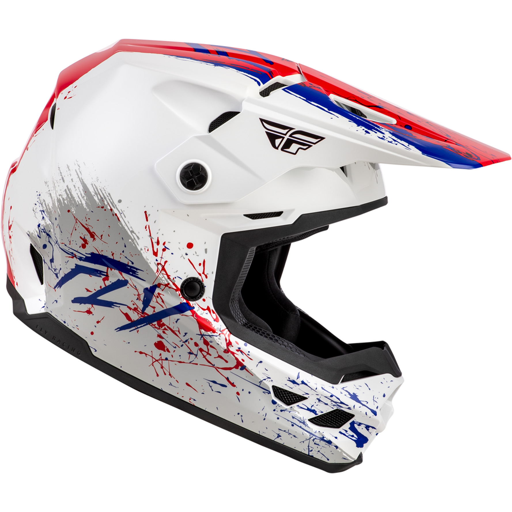 Fly Racing Youth Kinetic Drip Helmet Fly Racing Youth Kinetic Drip Helmet - Image 6