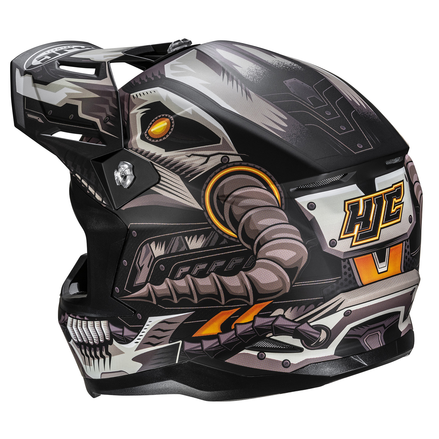 HJC C50 Mecha Beast Helmet HJC C50 Mecha Beast Helmet - Image 2