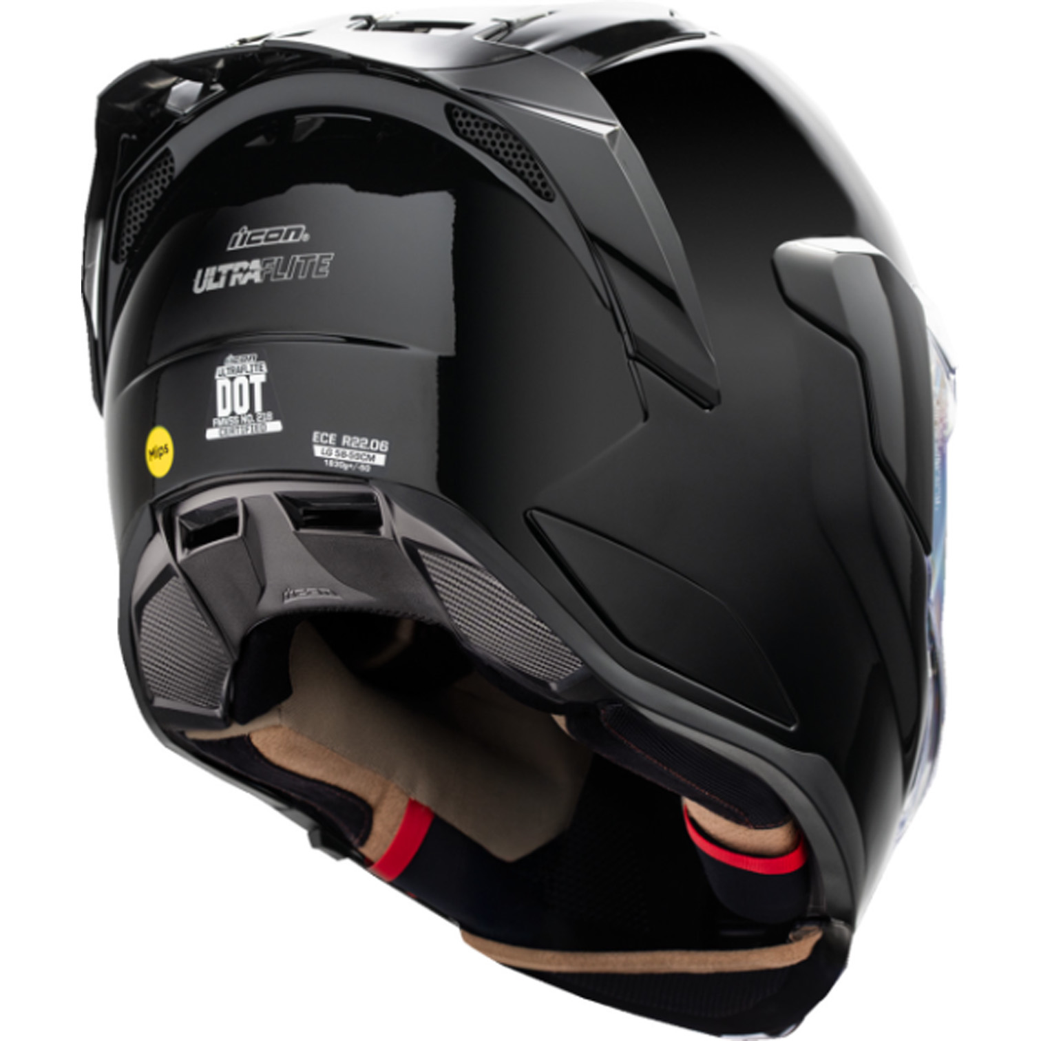 ICON Ultraflite Solid MIPS Helmet ICON Ultraflite Solid MIPS Helmet - Image 3