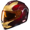 Stock image of HJC IS-17 Marvel Iron Man Helmet product