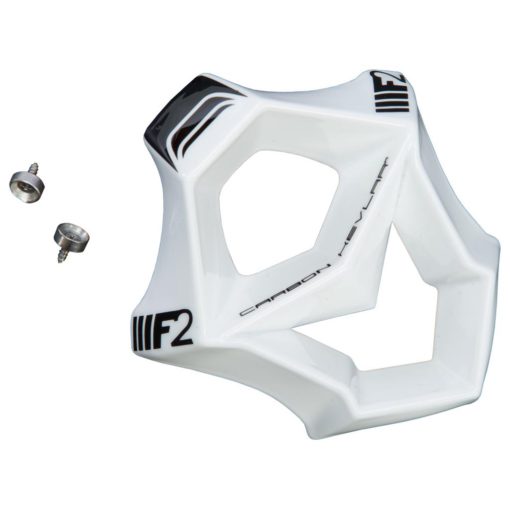 Fly Racing F2 Mouthpiece (Black/White)