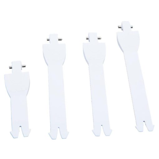 Fly Racing Strap Kit Adult 7-15 White 4/Pc