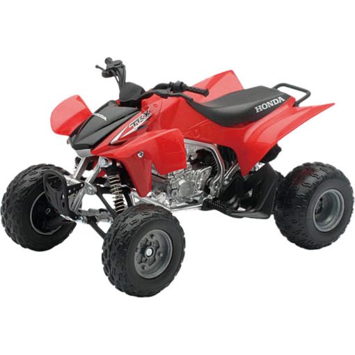 New-Ray Toys Die-Cast Replica Honda Trx450 Atv Red 1:12