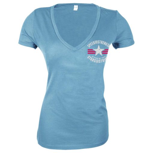 Speed and Strength Women’s Stars And Stripes Tee