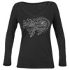 Stock image of Speed and Strength Women's American Beauty Long Sleeve V-Neck Tee product