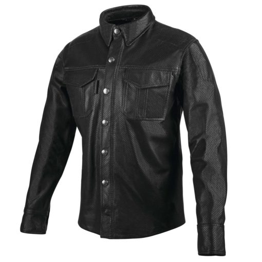 Speed and Strength Men’s Killswitch Leather Moto Shirt