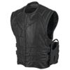 Stock image of Speed and Strength Men's The Quick And The Dead Leather Vest product
