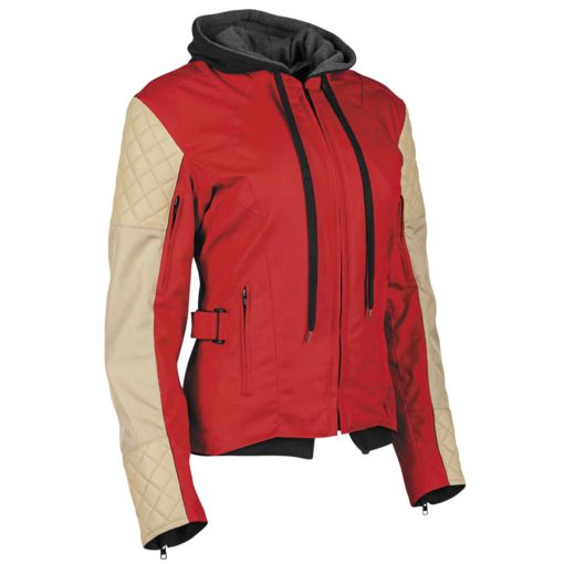 Speed and Strength Women’s Double Take Leather-Textile Jacket