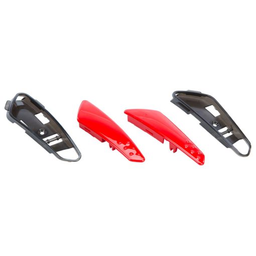Fly Street Fly Luxx Front Jaw Vent Red L& R 4 Pcs W/Screws