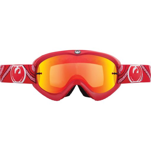 Dragon Alliance Llc Mdx Goggle Paisley Red W/Clear Lens