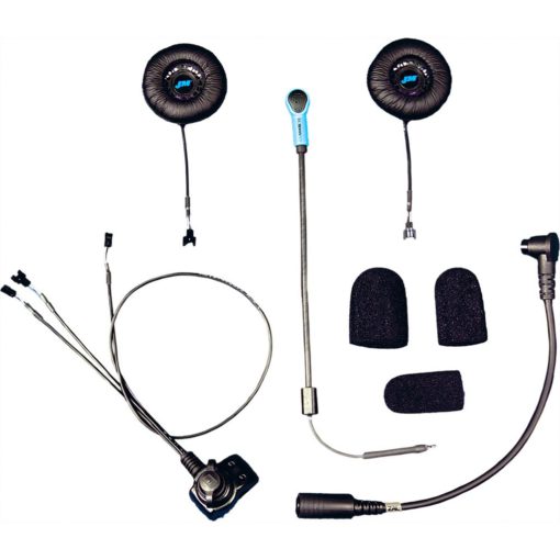 J&M Corporation Elite Headset Hi-Speaker Custom Open Face/Flip Style