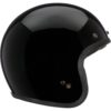 Stock image of Bell Custom 500 Motorcycle Open Face and 3/4 Helmet Gloss Black product