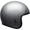 Stock image of Bell Custom 500 Motorcycle Open Face and 3/4 Helmet Gloss Silver Flake product