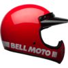 Stock image of Bell Moto-3 Motorcycle Off Road Helmet Gloss Red Classic product