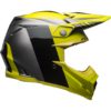 Stock image of Bell Moto-9 Flex Motorcycle Off Road Helmet Division Matte/Gloss Black/Hi-Viz/Gray product