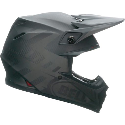 Bell Moto-9 Flex Motorcycle Off Road Helmet Matte Black Syndrome