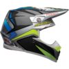 Stock image of Bell Moto-9 Flex Motorcycle Off Road Helmet Pro Circuit Replica 19 Gloss Black/Green product