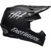 Stock image of Bell Moto-9 MIPS Motorcycle Off Road Helmet Fasthouse Matte Black/White product