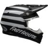 Stock image of Bell Moto-9 MIPS Motorcycle Off Road Helmet Fasthouse Signia Matte Black/White product