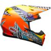 Stock image of Bell Moto-9 MIPS Motorcycle Off Road Helmet Tagger Breakout Gloss Orange/Yellow product