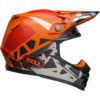 Stock image of Bell Moto-9 MIPS Motorcycle Off Road Helmet Tremor Matte/Gloss Black/Orange/Chrome product