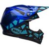 Stock image of Bell Moto-9 MIPS Motorcycle Off Road Helmet Tremor Matte/Gloss Blue/Black product