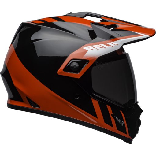 Bell MX-9 Adventure MIPS Motorcycle Helmet Dash Gloss Black/Red/White