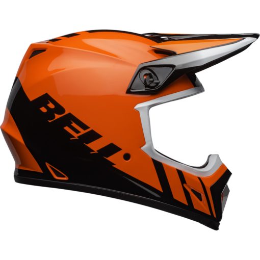 Bell MX-9 MIPS Motorcycle Off Road Helmet Dash Gloss Orange/Black