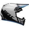 Stock image of Bell MX-9 MIPS Motorcycle Off Road Helmet Dash Gloss White/Blue product