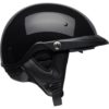 Stock image of Bell Pit Boss Motorcycle Open Face and 3/4 Helmet Gloss Black product