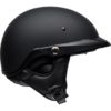 Stock image of Bell Pit Boss Motorcycle Open Face and 3/4 Helmet Matte Black product