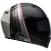 Stock image of Bell Qualifier DLX MIPS Motorcycle Full Face Helmet Illusion Matte/Gloss Black/Silver/White product