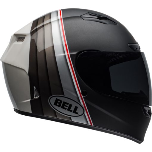 Bell Qualifier DLX MIPS Motorcycle Full Face Helmet Illusion Matte/Gloss Black/Silver/White