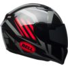 Stock image of Bell Qualifier Motorcycle Full Face Helmet Blaze Gloss Black/Red/Titanium product