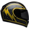 Stock image of Bell Qualifier Motorcycle Full Face Helmet Scorch Gloss Black/Gold Flake product