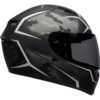 Stock image of Bell Qualifier Motorcycle Full Face Helmet Stealth Camo Matte Black/White product