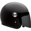 Stock image of Bell Riot Motorcycle Open Face and 3/4 Helmet Matte Black product